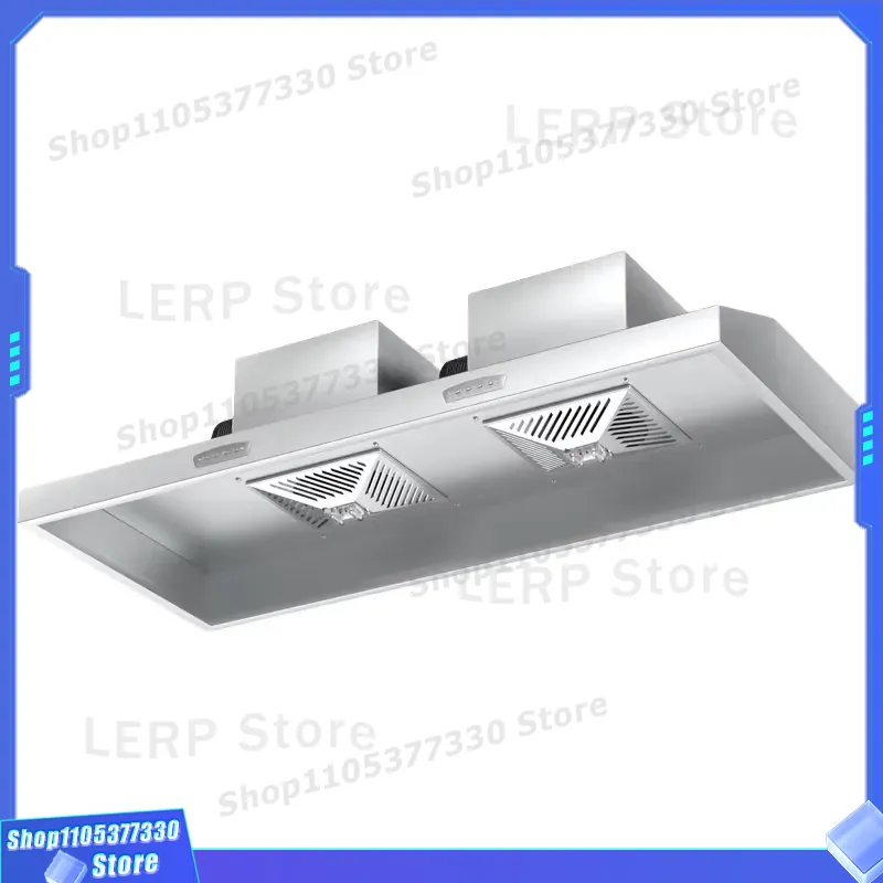 Commercial Kitchen Vent Hood Cleaning - 1800CFM RVS 304 afzuigkap zonder afvoerpijp,