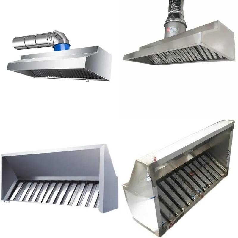 Commercial Exhaust Hood - Kitlalong Commerciële RVS Rookafzuigkap Restaurant Hotel