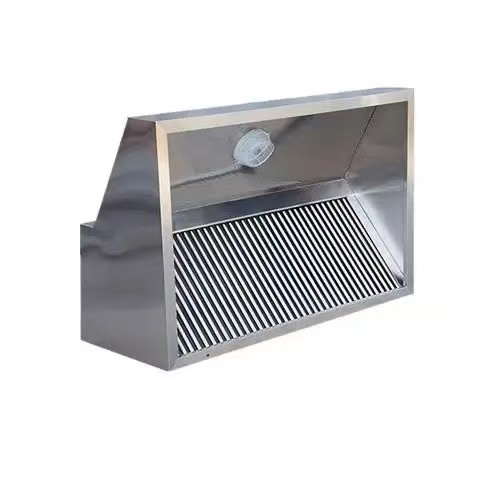 Commercial Kitchen Vent Hood Cleaning - Commerciële hotelkeuken roestvrijstalen elektrische afzuigkap met