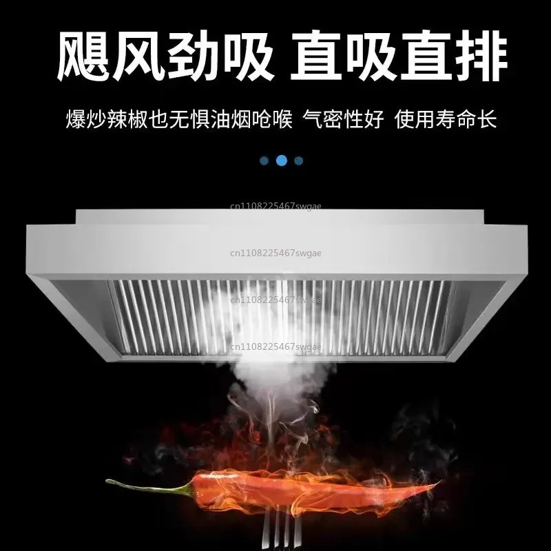 Staal keukenafzuigkap hoge cap - Commercial Exhaust Hood recensie en prijs