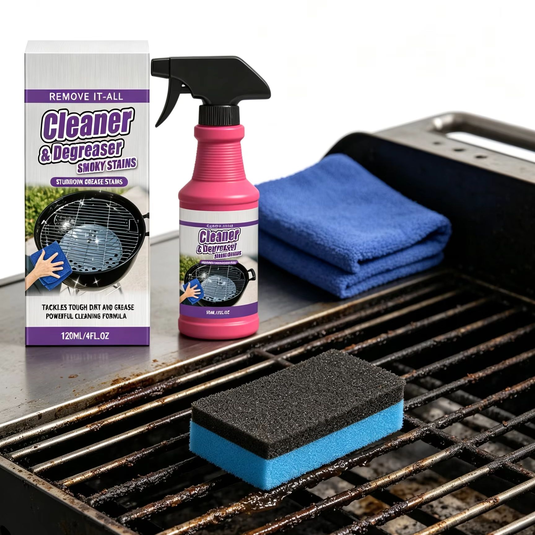 BBQ Grillreiniger Vet Vlekkenv - Commercial Kitchen Grease Cleaner recensie en prijs