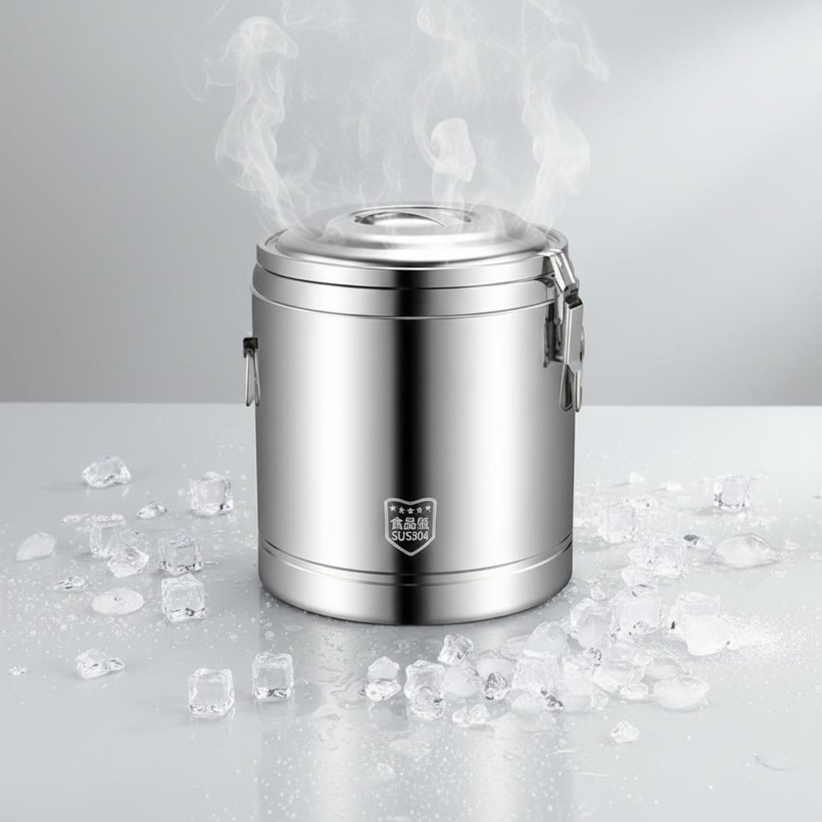RVS geïsoleerde vat met drievo - Cold Drink Dispenser recensie en prijs